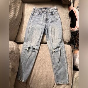 Wild Fable ripped mom jeans size 2